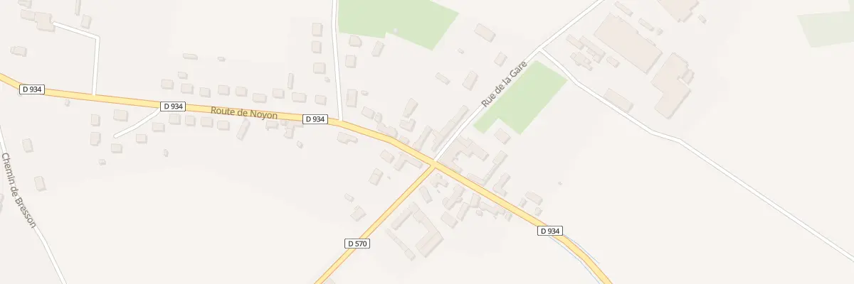 Plan du 53 Rte de Noyon à Camelin
