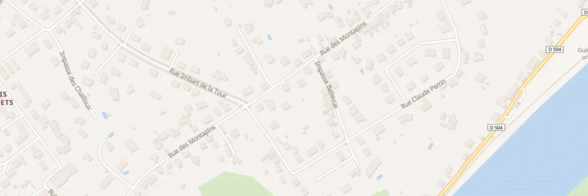 Plan du 65B Rue des Montapins à Nevers