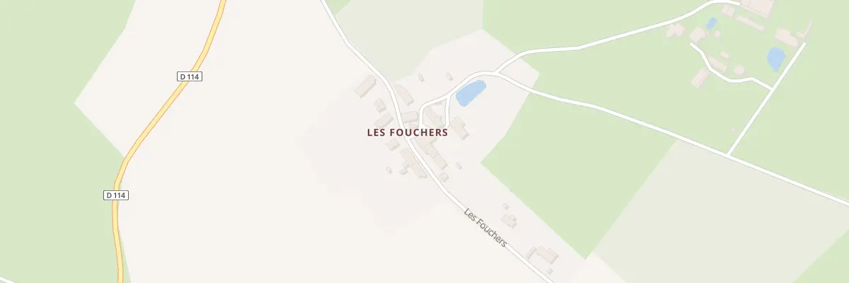 Plan du 181 Les Fouchers à Dampierre-sous-Bouhy