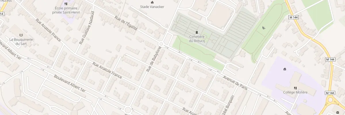 Plan du 4 Av de Paris à Villeneuve-d’Ascq
