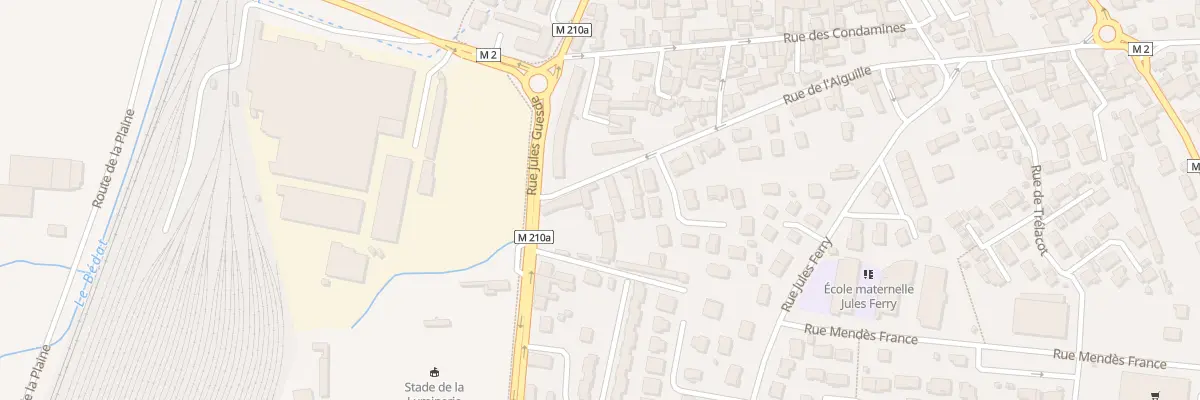 Plan du 4 Rue de l’Aiguille à Gerzat