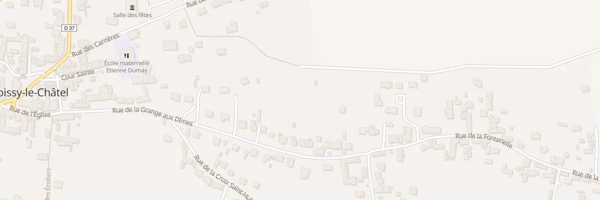 Plan du 45 Rue de la Grange aux Dimes à Boissy-le-Châtel