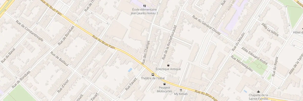 Plan du 14 Rue des Champs à Tourcoing