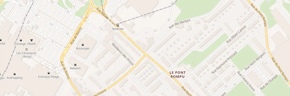 Plan du 358 Rue Racine à Tourcoing
