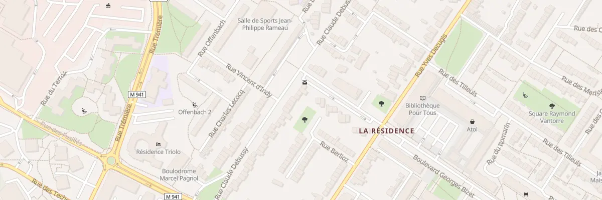 Plan du 59 Rue Claude Debussy à Villeneuve-d’Ascq