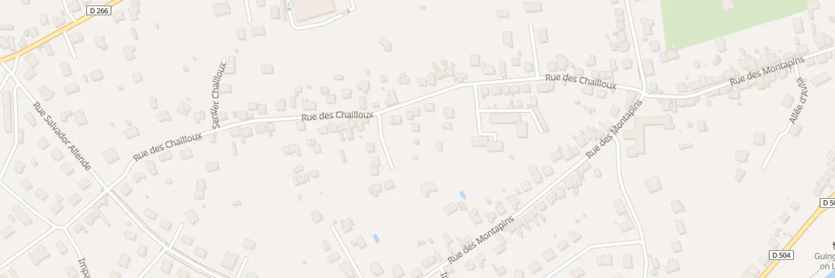 Plan du 17T Rue des Chailloux à Nevers