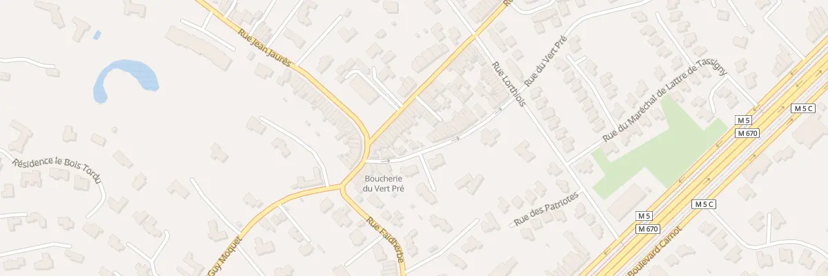 Plan du 16 Rue de l’Épinette à Mouvaux