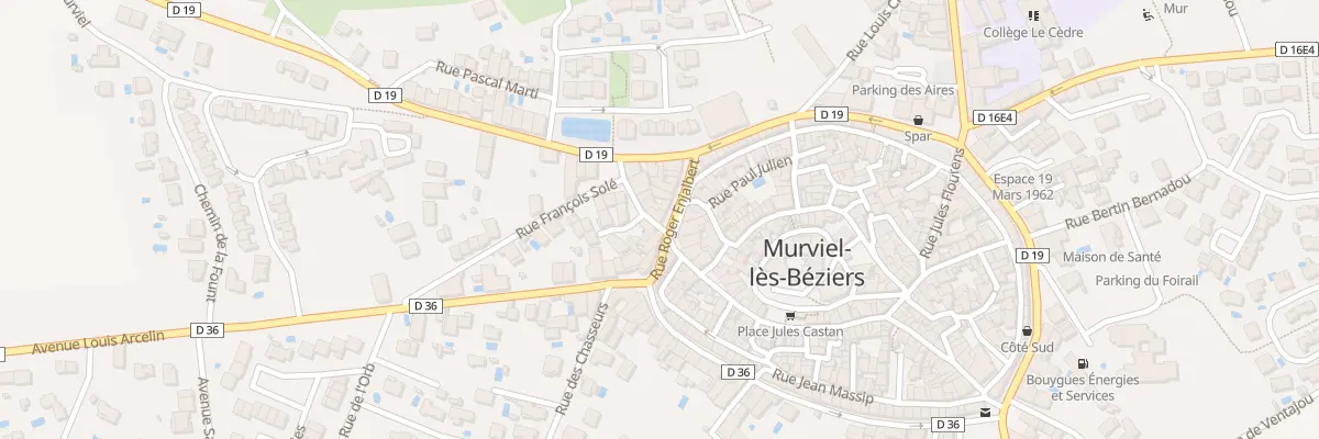 Plan du 14 Rue Enjalbert Roger à Murviel-lès-Béziers