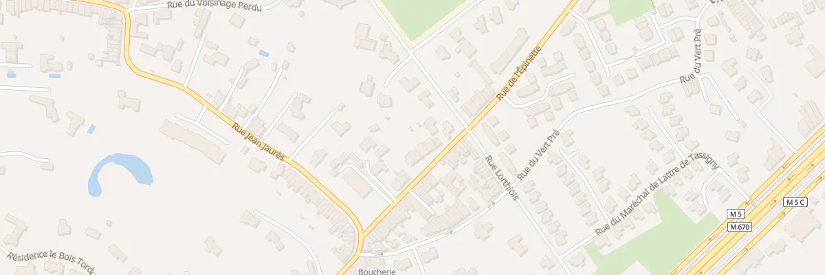 Plan du 17 Rue de l’Épinette à Mouvaux