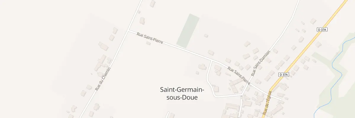 Plan du 17 Rue de la Fontaine à Saint-Germain-sous-Doue