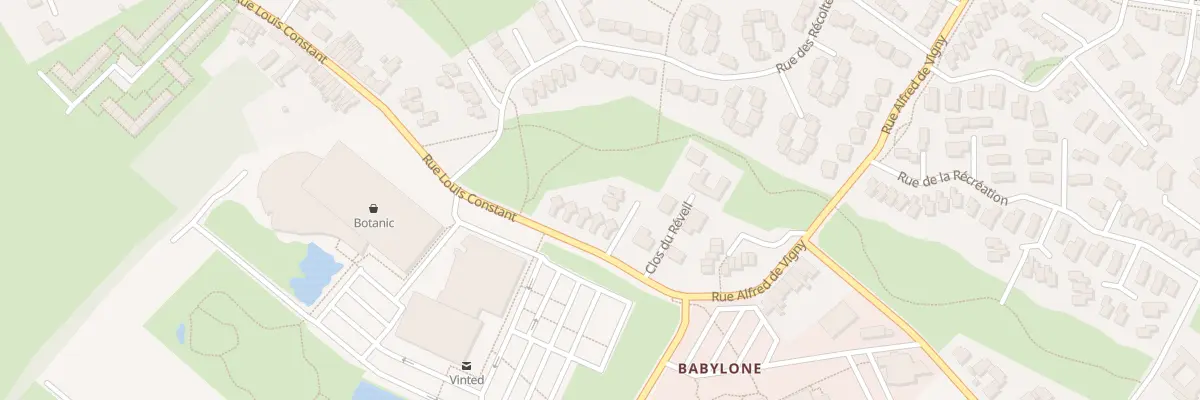 Plan du 2B Rue Louis Constant à Villeneuve-d’Ascq