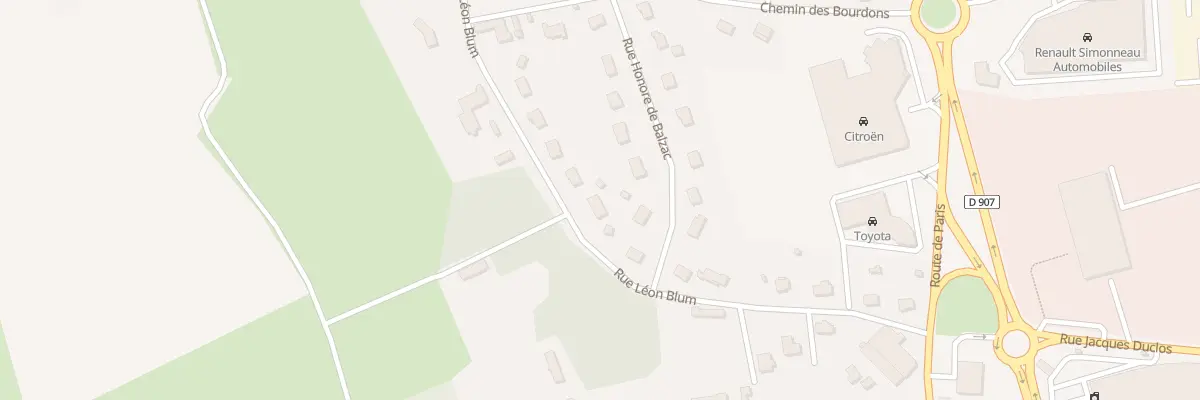 Plan du 14 Rue Léon Blum à Varennes-Vauzelles
