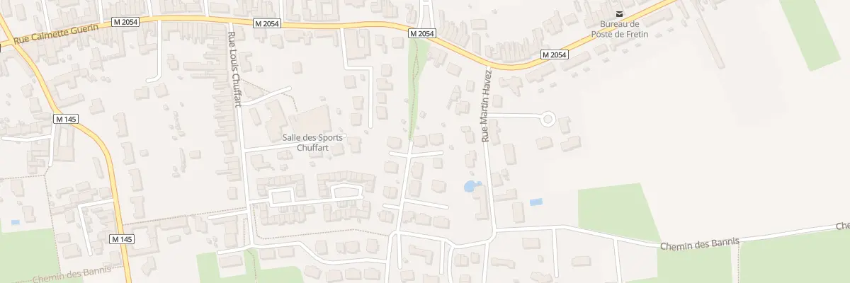 Plan du 30 Che des Avetures à Fretin