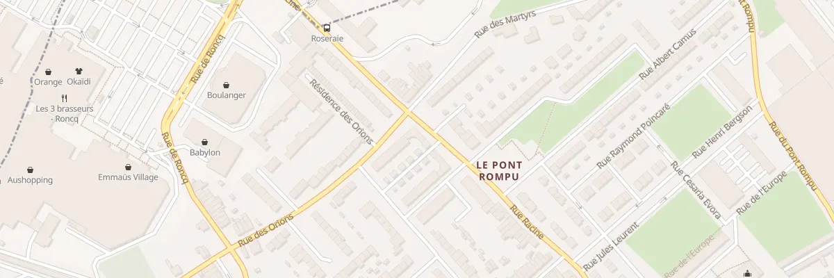Plan du 263 Rue Racine à Tourcoing