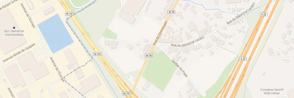 Plan du 5 Rue du Dronckaert à Neuville-en-Ferrain