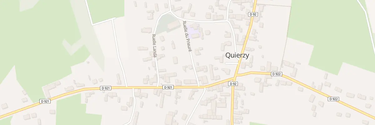 Plan du 3 Rle du Prieuré à Quierzy