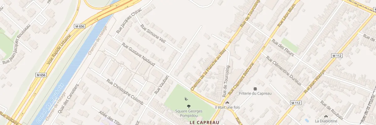 Plan du 24 Rue Vauban à Wasquehal