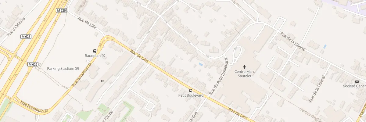 Plan du 121 Rue de la Liberte à Villeneuve-d’Ascq