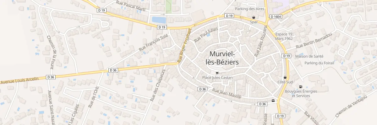 Plan du 1 Rue Disannes Jean Basile à Murviel-lès-Béziers
