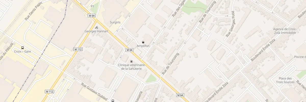 Plan du 8 Rue des Ogiers à Croix