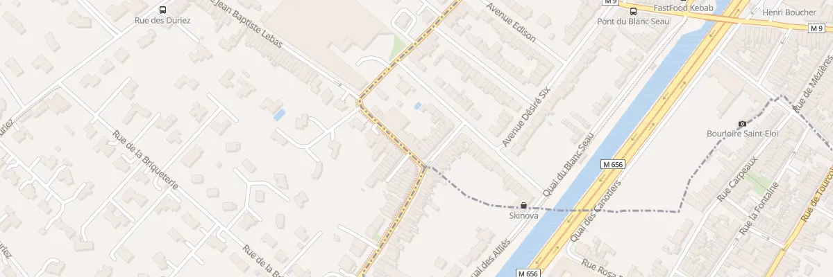 Plan du 507 Rue du Congo à Tourcoing