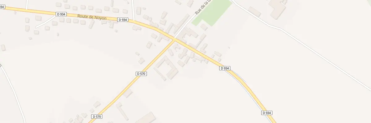 Plan du 50 Rte de Noyon à Camelin