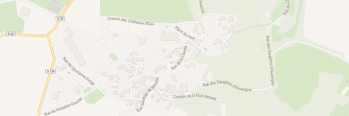 Plan du 9004 Rue de la Liberté à Vodable