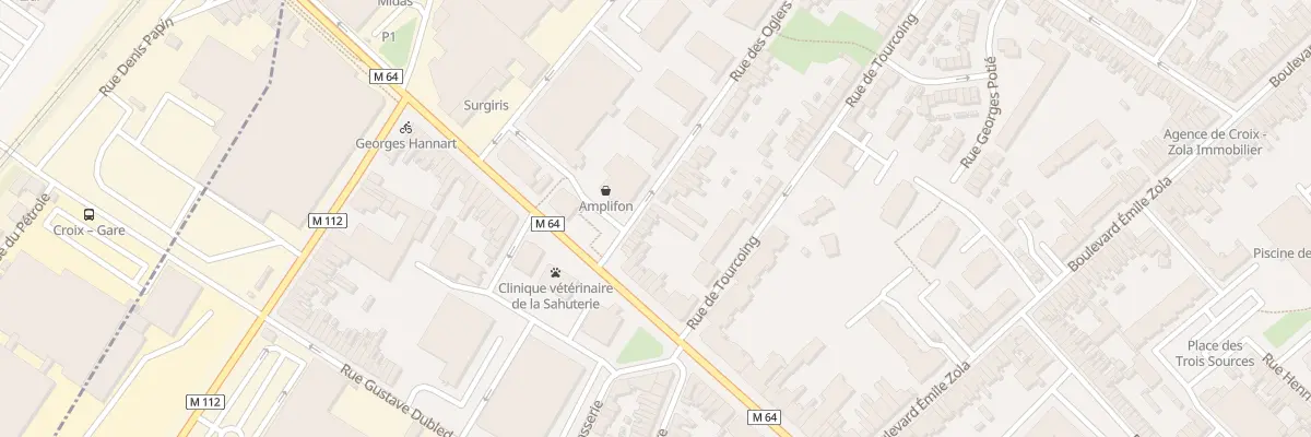 Plan du 12 Rue des Ogiers à Croix