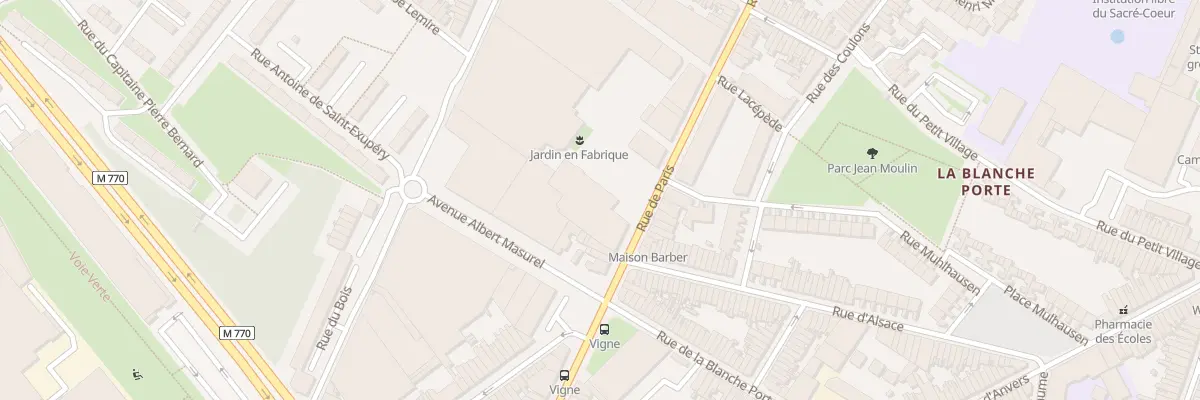 Plan du 102 Rue de Paris à Tourcoing