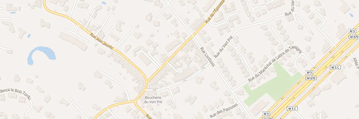 Plan du 34 Rue de l’Épinette à Mouvaux
