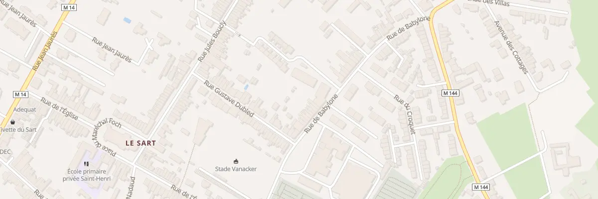 Plan du 67 Rue de Babylone à Villeneuve-d’Ascq