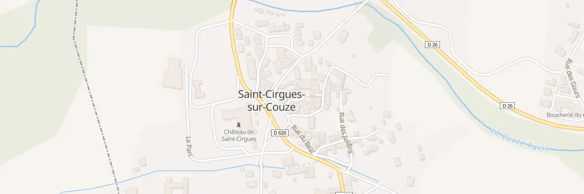 Plan du 5004 Saint Cirques aux Deux-Rives