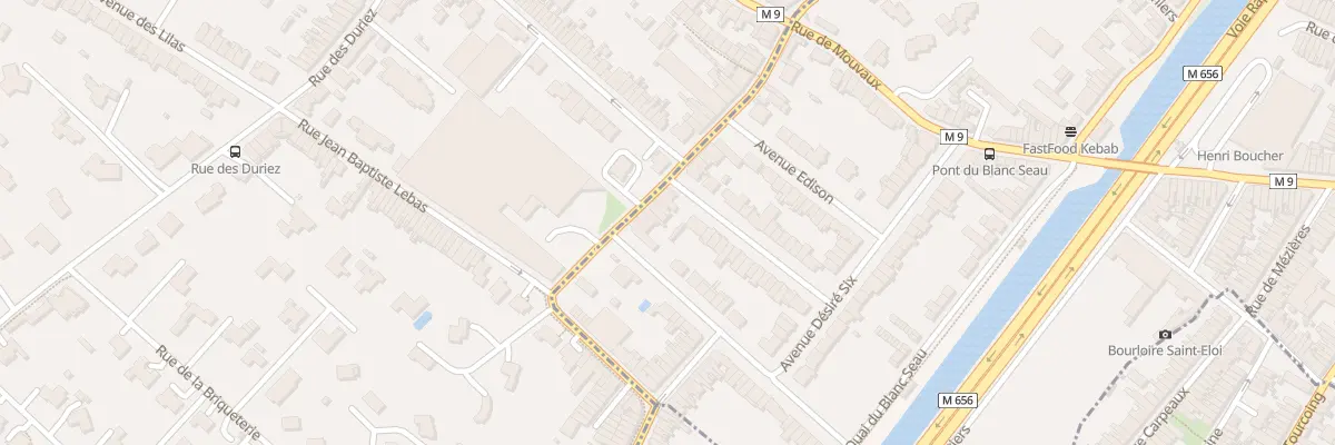 Plan du 463 Rue du Congo à Tourcoing