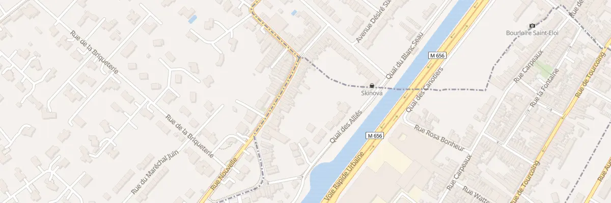 Plan du 250 Rue Lamartine à Wasquehal