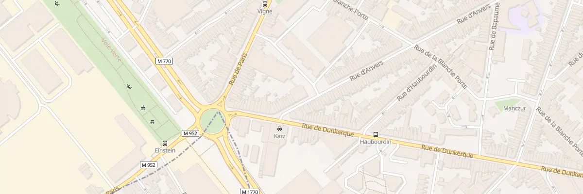 Plan du 162 Rue d’ Anvers à Tourcoing