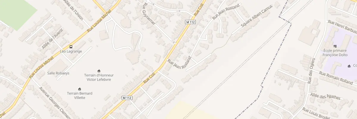 Plan du 98 Rue Coli à Wasquehal