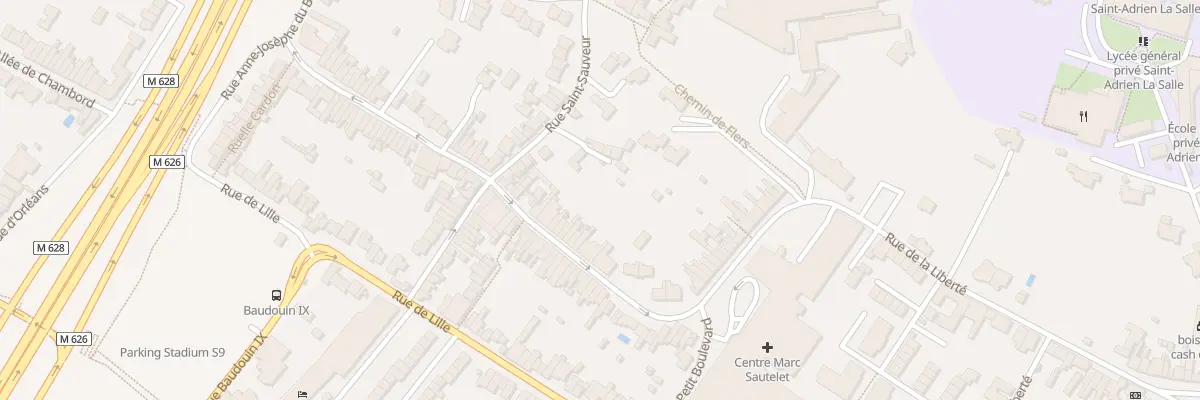 Plan du 130 Rue de la Liberte à Villeneuve-d’Ascq