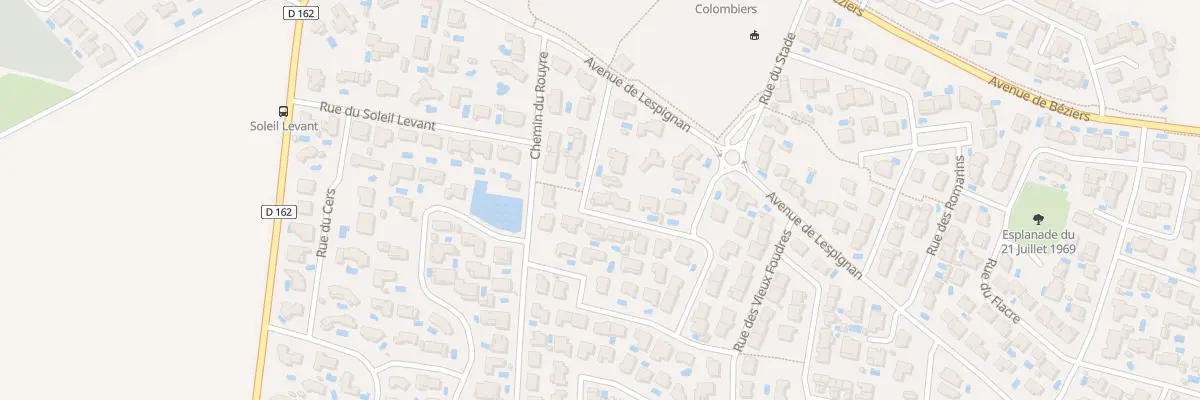 Plan du 5 Rue des Sports à Colombiers