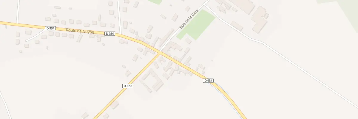 Plan du 57 Rte de Noyon à Camelin