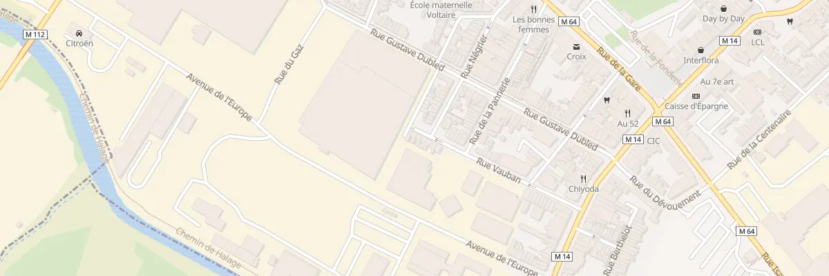 Plan du 73 Rue Vauban à Croix