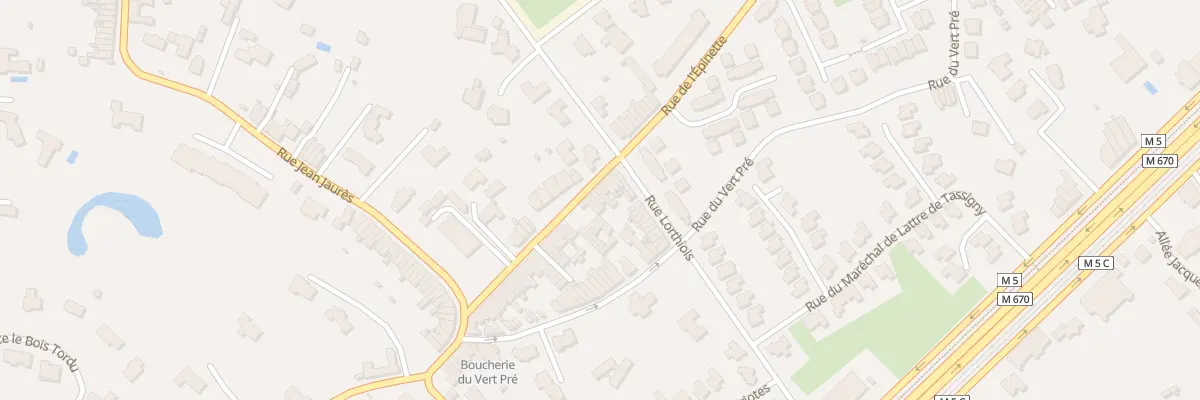 Plan du 50 Rue de l’Épinette à Mouvaux