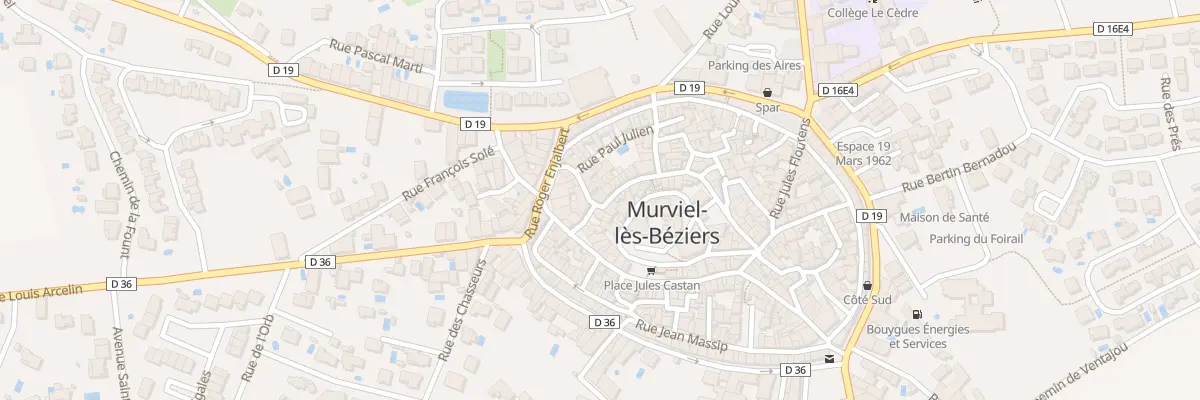 Plan du 9 Rue Ribes Joseph à Murviel-lès-Béziers