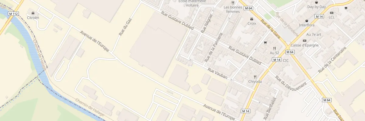 Plan du 71 Rue Vauban à Croix