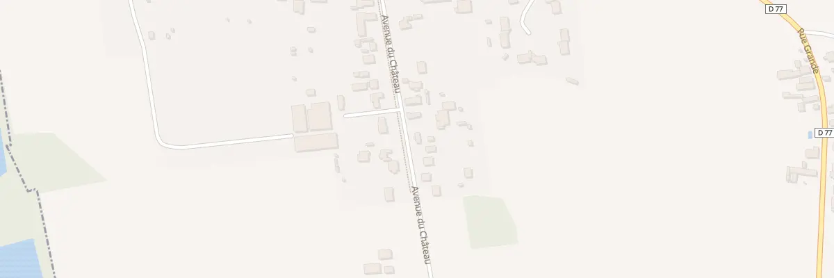 Plan du 25 Av du Château à Balloy