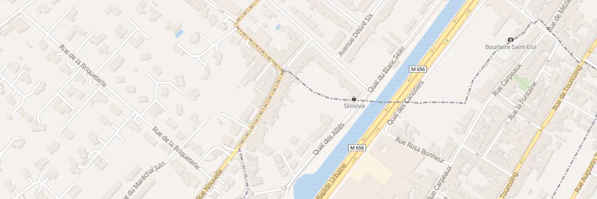 Plan du 264 Rue Lamartine à Wasquehal