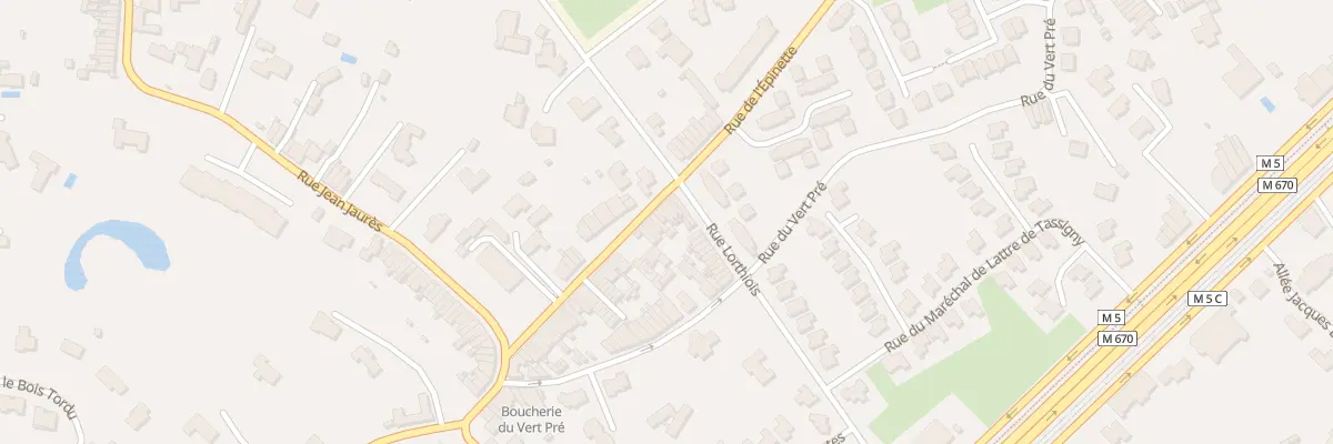 Plan du 54 Rue de l’Épinette à Mouvaux