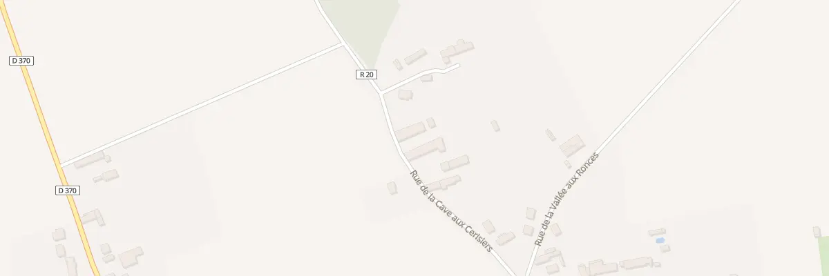 Plan du 16 Rue de la Cave aux Cerisiers à Fouchères