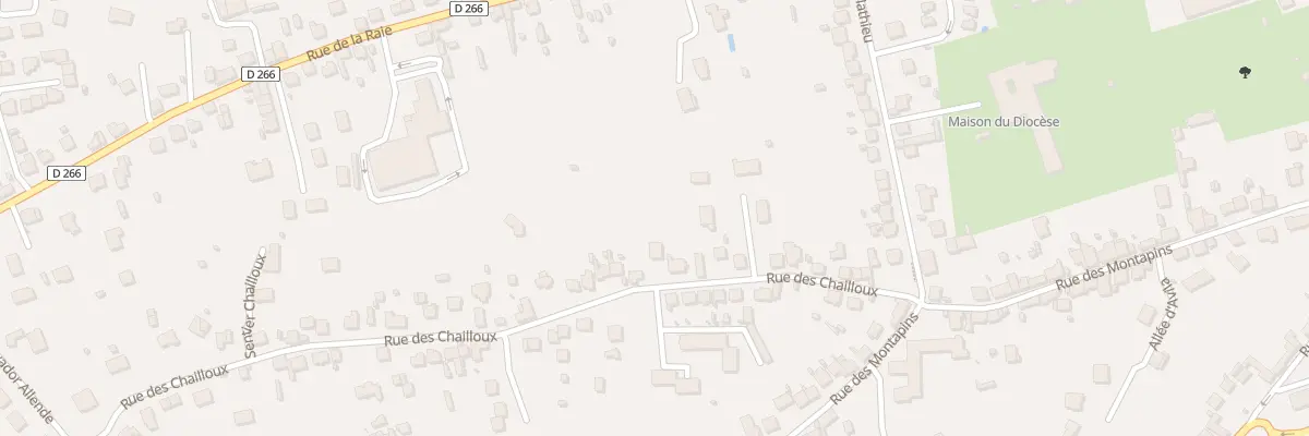 Plan du 22 Rue des Chailloux à Nevers