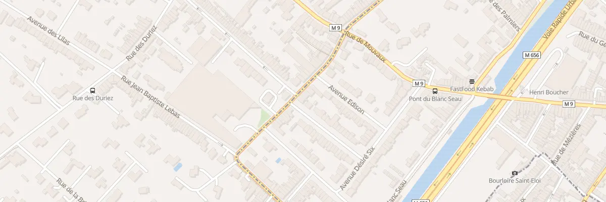 Plan du 457 Rue du Congo à Tourcoing