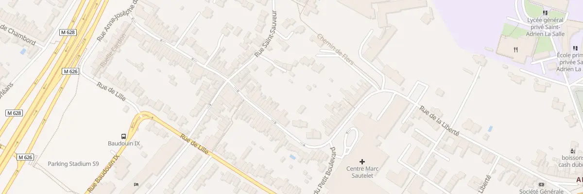 Plan du 122 Rue de la Liberte à Villeneuve-d’Ascq